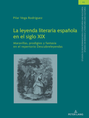 cover image of La leyenda literaria española en el siglo XIX